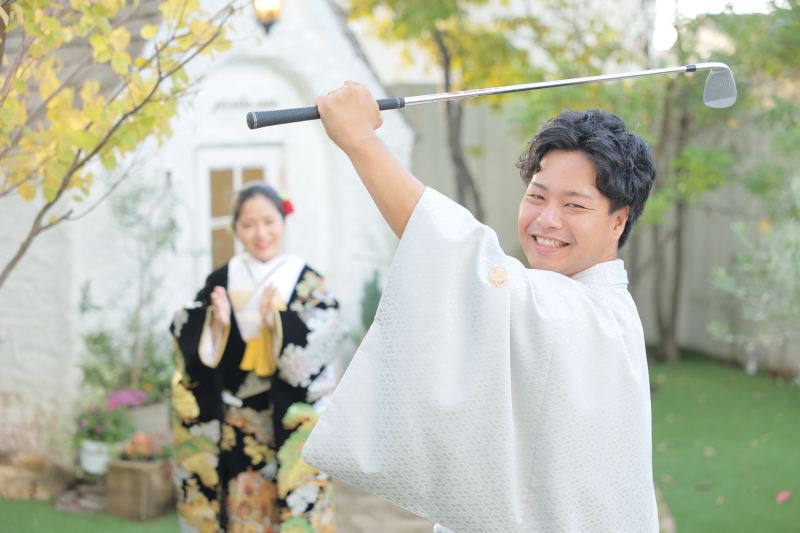 お婿様のいい笑顔