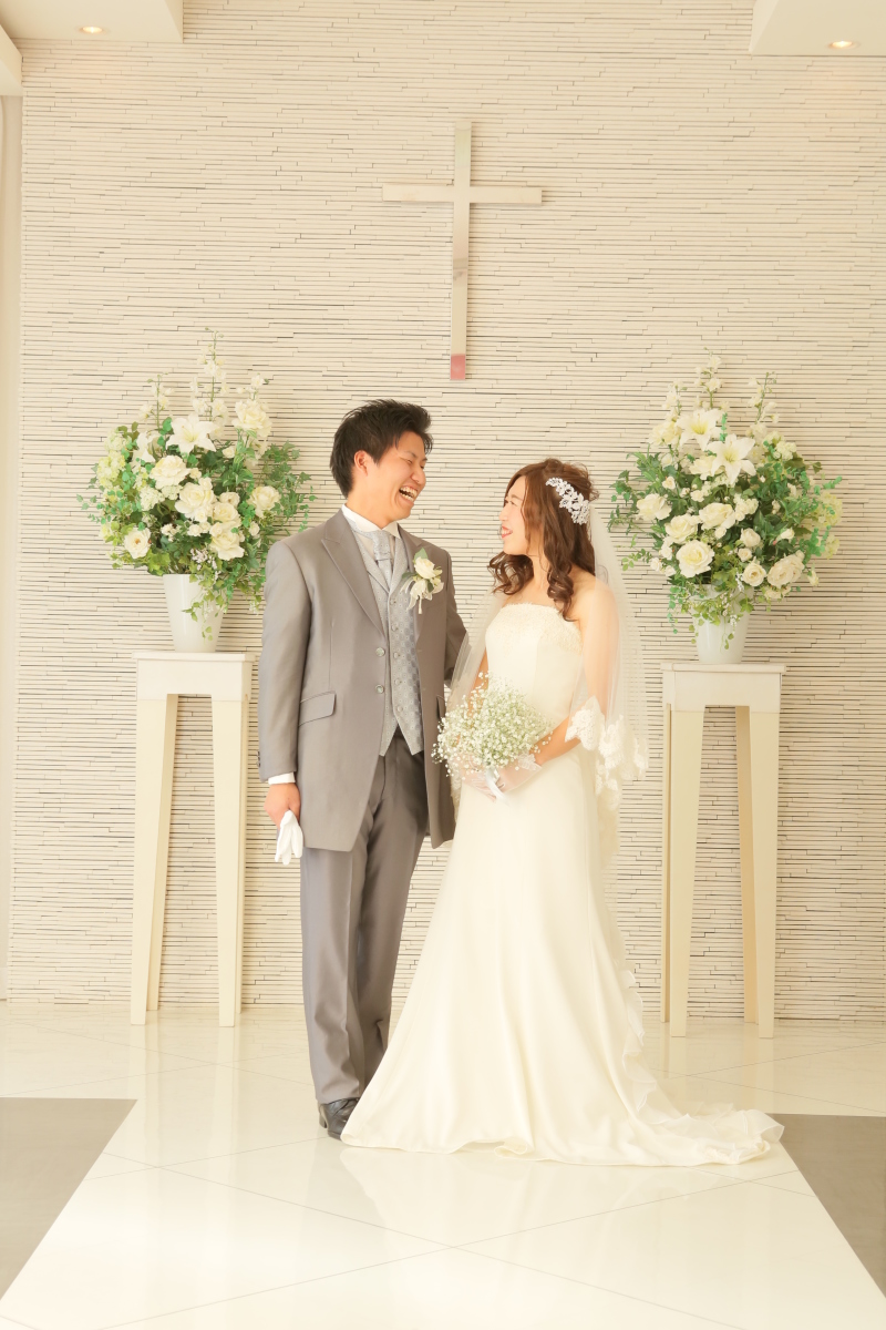 まずはチャペルからスタート