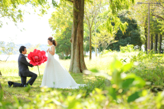 手作りジャイアントフラワー