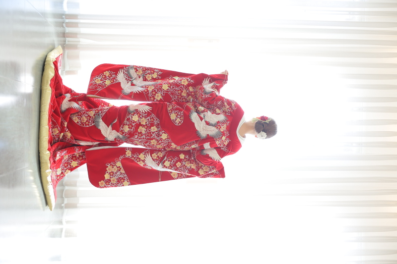後ろ姿(お嫁様)