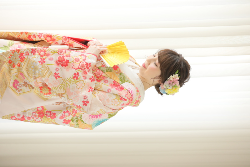 色打掛の良さ、引き出します
