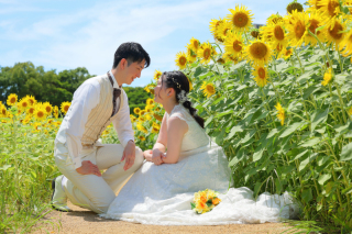 洋装和装3着 ガーデンパーク＆館内撮影