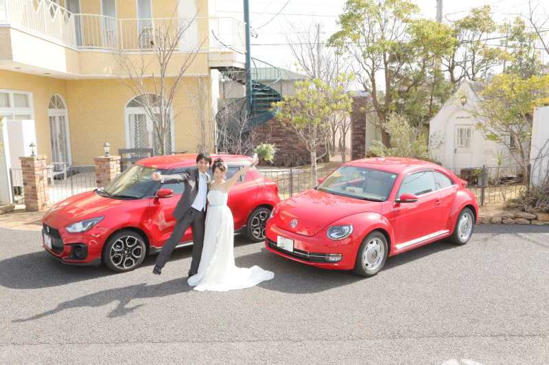 ガーデン+車♡