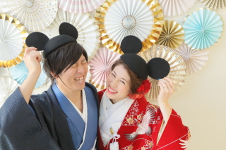 ディズニー大好きお二人です‼