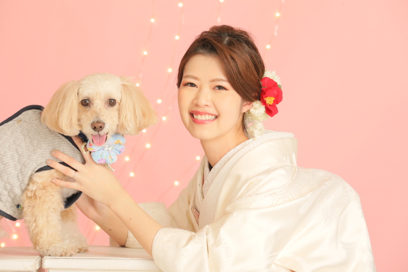 ワンちゃん登場‼