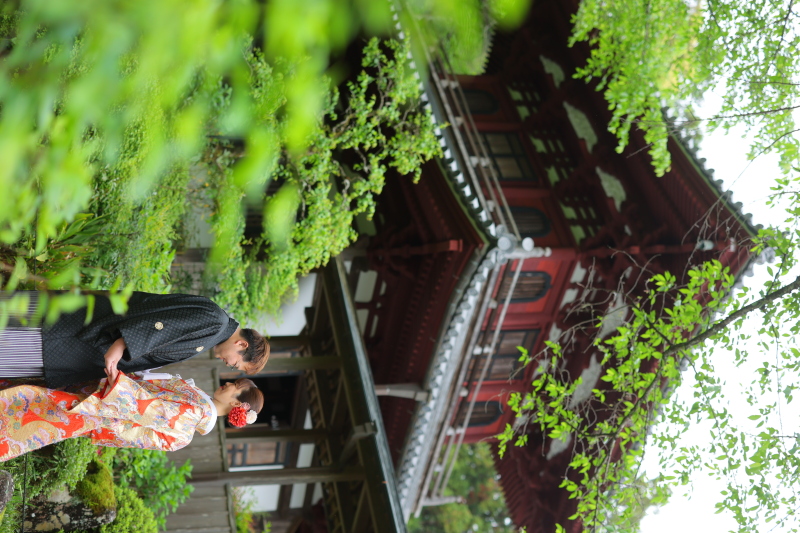 自然と寺院