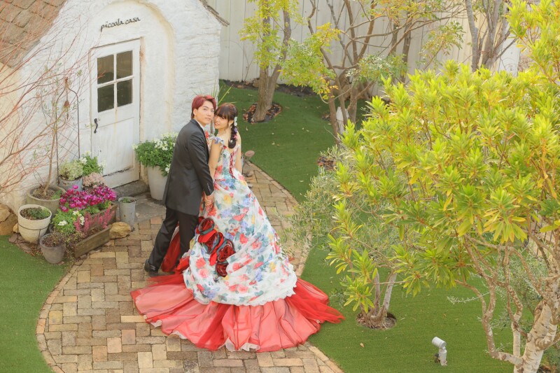 振り返りショット