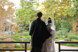 洋装館内＆和装龍潭寺ロケーション撮影