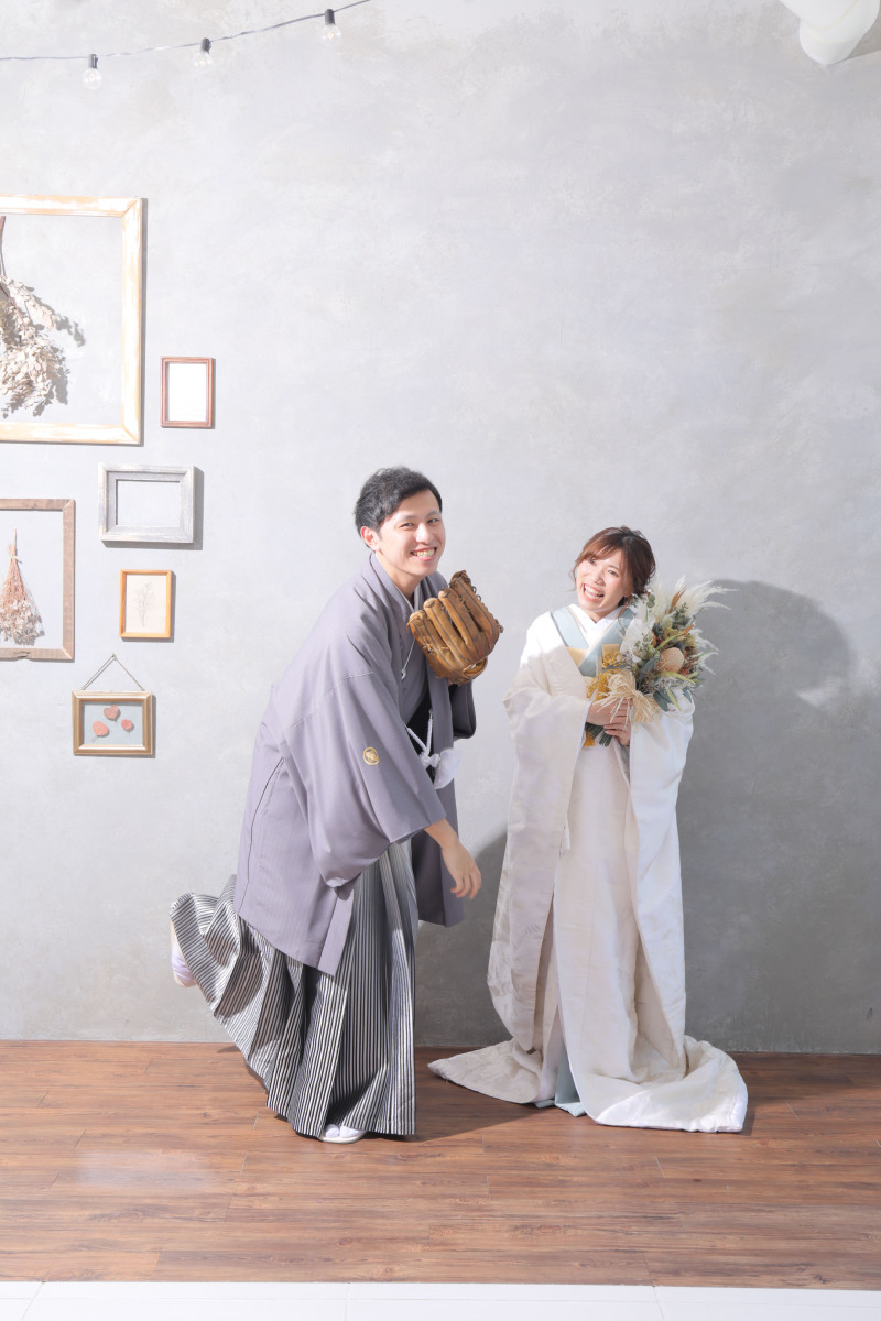お婿様、ナイスピッチング!(笑)
