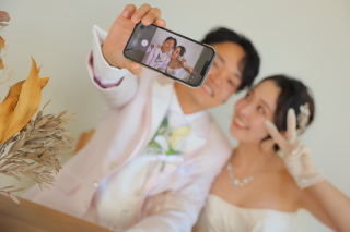 洋装 スタジオ撮影