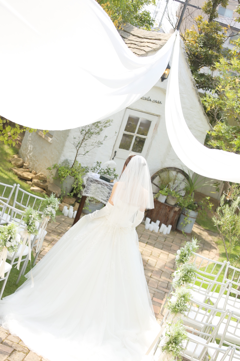 当店ガーデンにて！