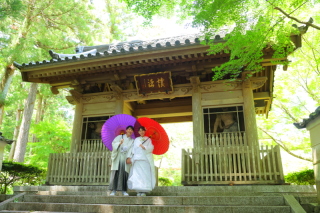 龍潭寺 和装ロケーション撮影