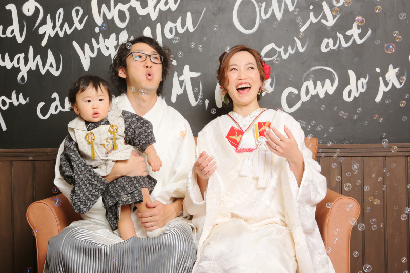 シャボン玉いっぱい☆