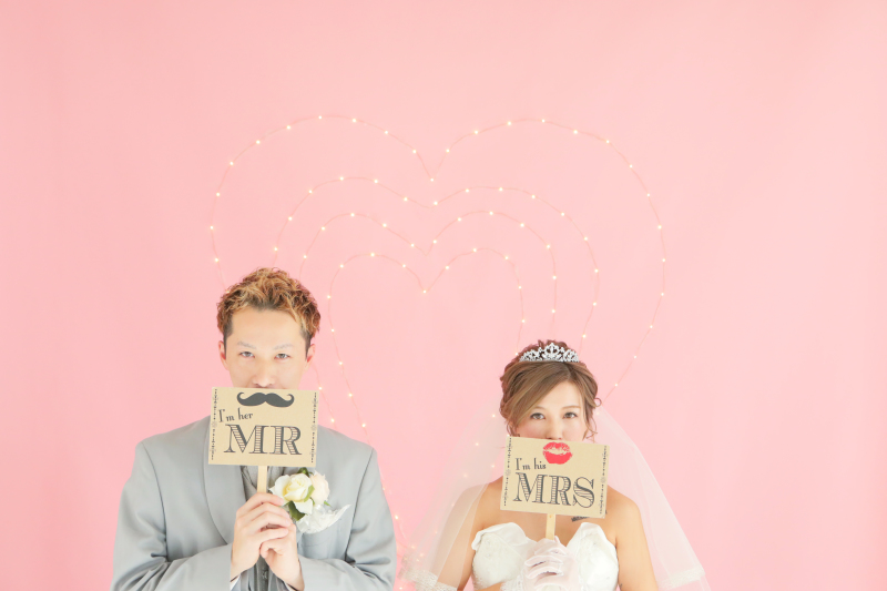 ピンク背景も人気です♡