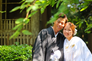 洋装館内＆和装ロケーション撮影