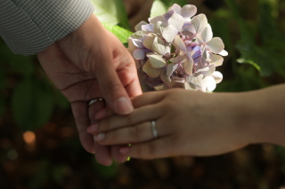 木漏れ日の中で