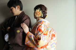 洋装＆和装　館内フルコース撮影