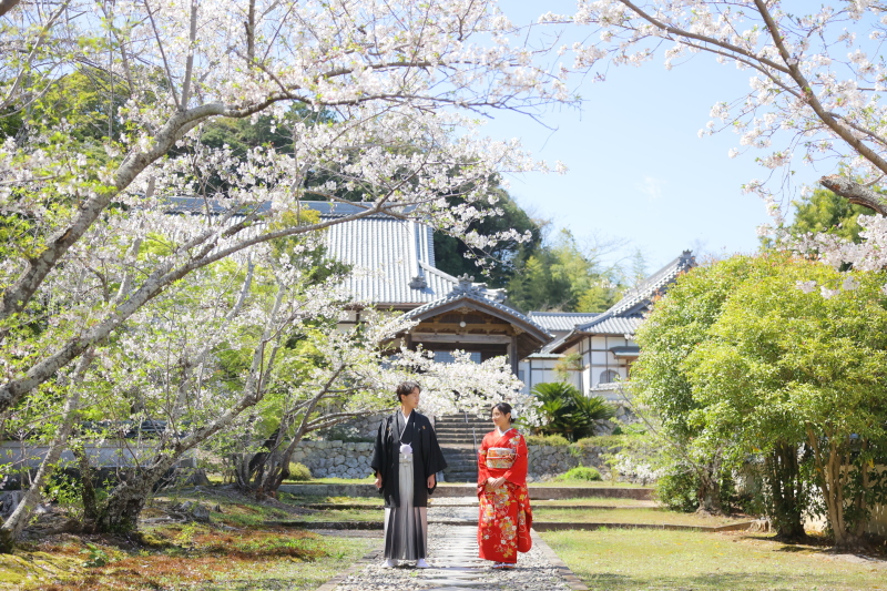 和装 安寧寺ロケーション撮影