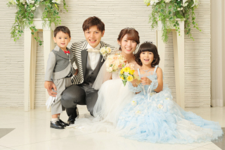 ファミリーフォトウェディング