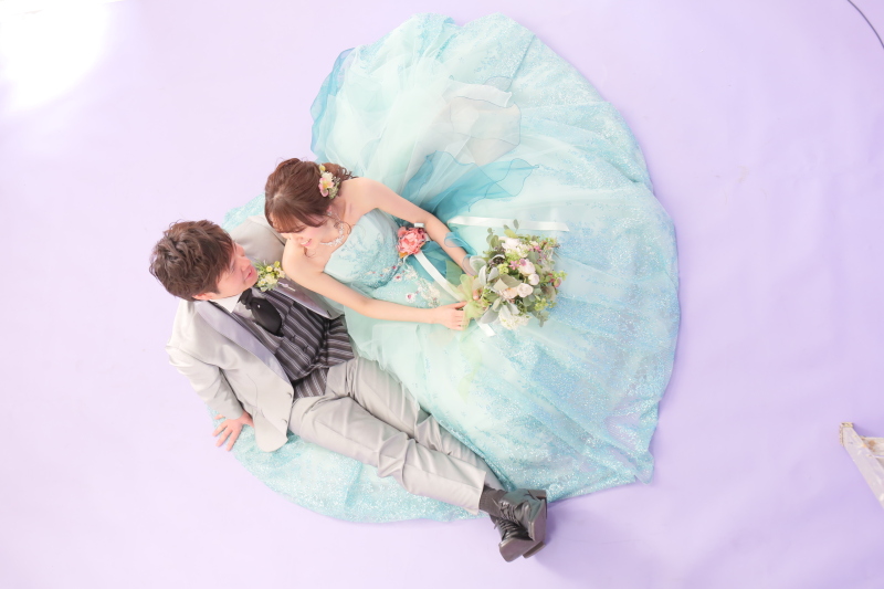 ドレスで2人の愛の形を…♡