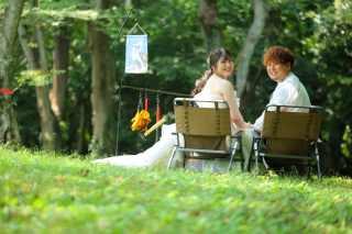 洋装 佐鳴湖ロケーション撮影