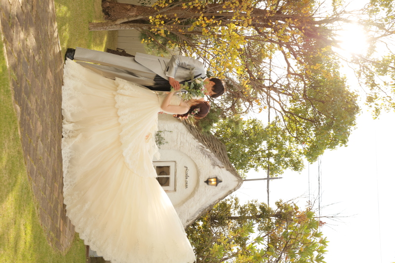 ホワイトベル浜松_ガーデンで撮影できる