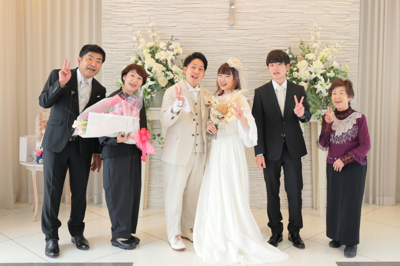 ホワイトベル浜松_家族・友人を撮影に呼べる