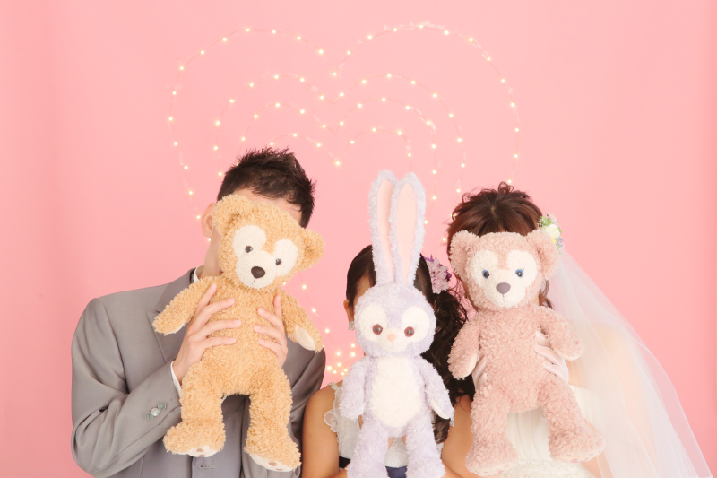 家族で楽しくウェディングフォト♪