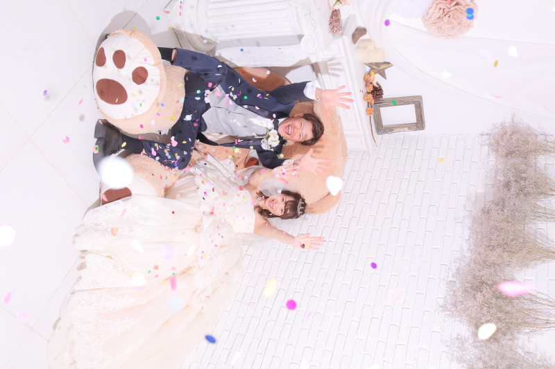 ホワイトベル浜松_ペットと一緒に撮影できる