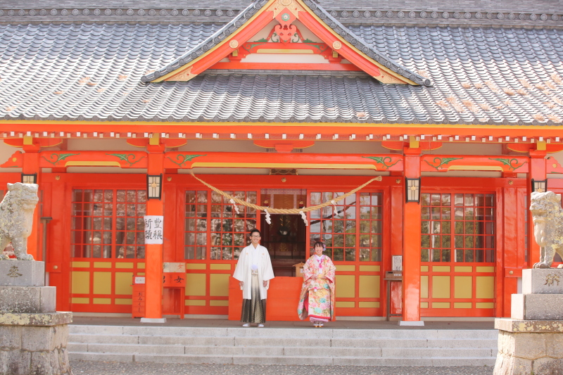 ホワイトベル浜松_神社・寺院で撮影できる