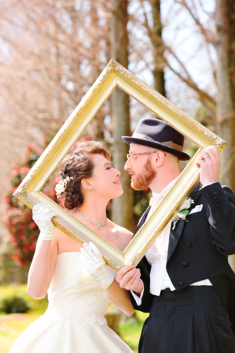 洋装は佐鳴湖公園で