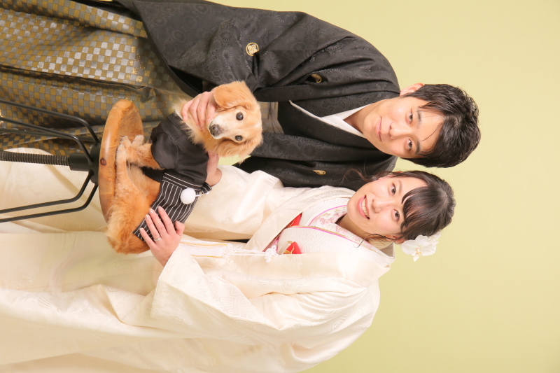 ホワイトベル浜松_ペットと一緒に撮影できる