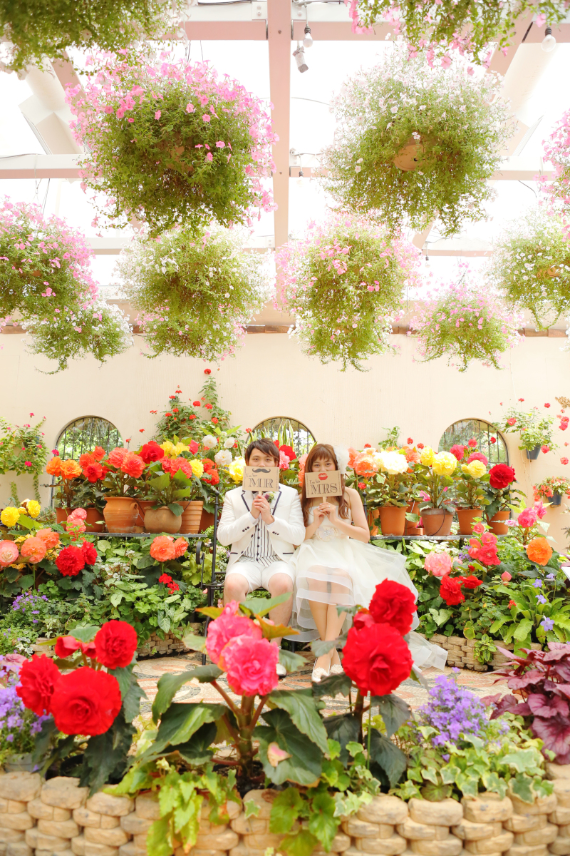 次はフラワーパーク!!