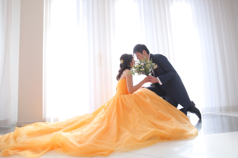 カラードレスのバリエーションも豊富