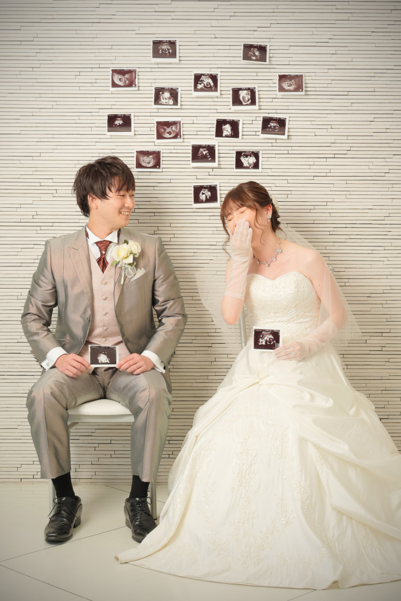 洋装スタジオ【データ1カット付き!即日お渡し!マタニティーウエディング】