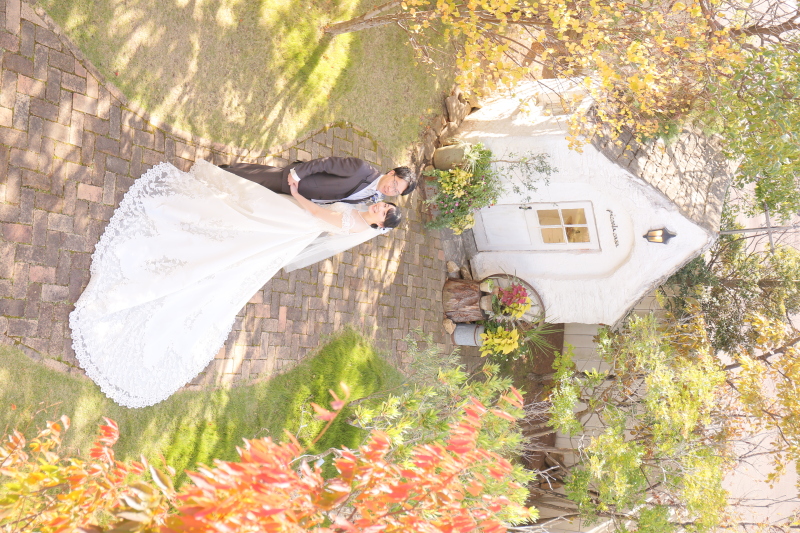 洋装ガーデン&チャペル&スタジオ館内フルコース【全200データ即日渡し!愛犬愛猫と一緒に】