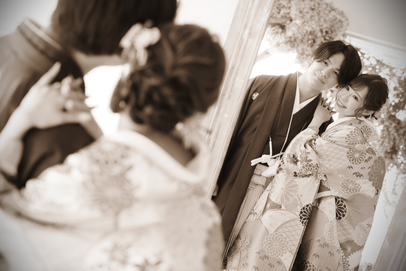 洋装+和装スタジオ【データ2カット付き!即日渡し!】