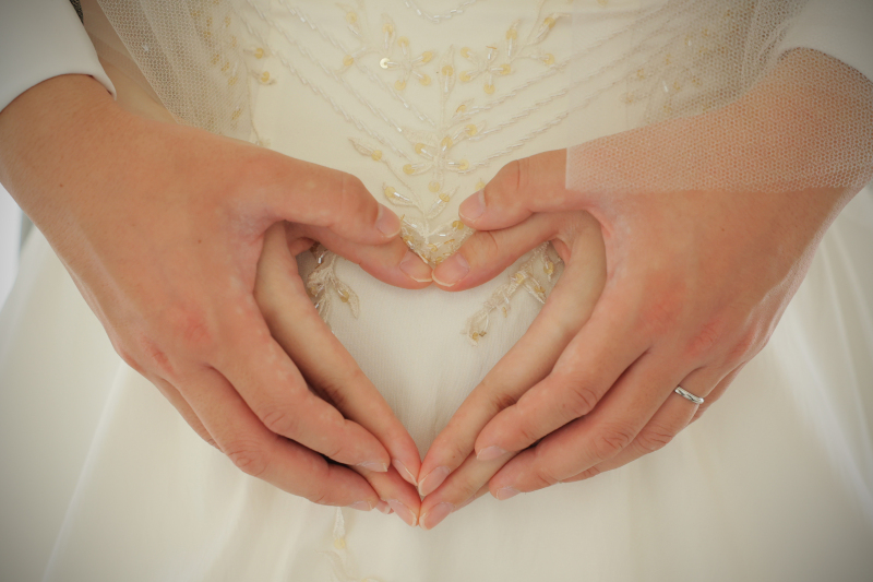 洋装スタジオ【データ1カット付き!即日お渡し!マタニティーウエディング】