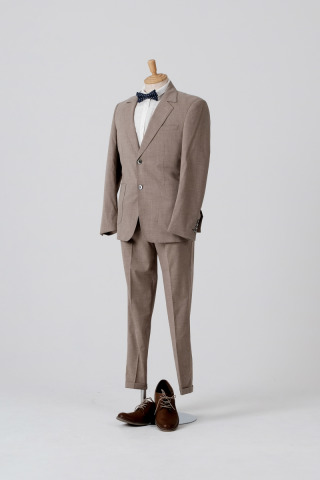 ベージュタキシード