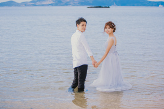 ☆ウォーターインでフォトウェディング