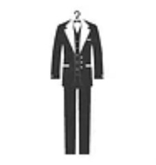 タキシードお持込み