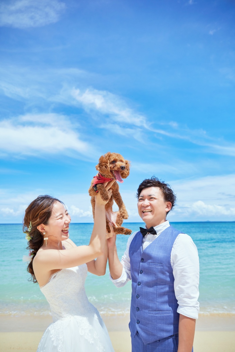 OCEANS OKINAWA_ペットと一緒に撮影できる