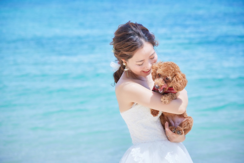 OCEANS OKINAWA_ペットと一緒に撮影できる
