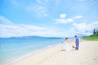 わんちゃんと贅沢な砂浜散歩☆