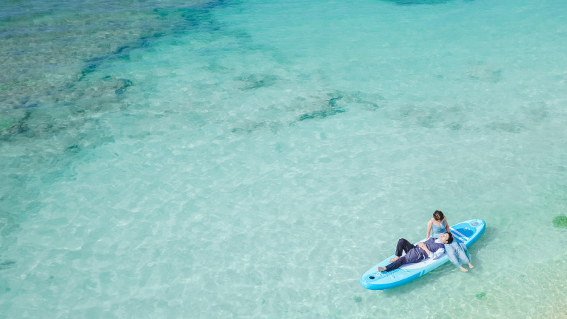 【ビーチセレクト】海のチャペルプランの撮影ビーチを「宇座ビーチ」に変更します