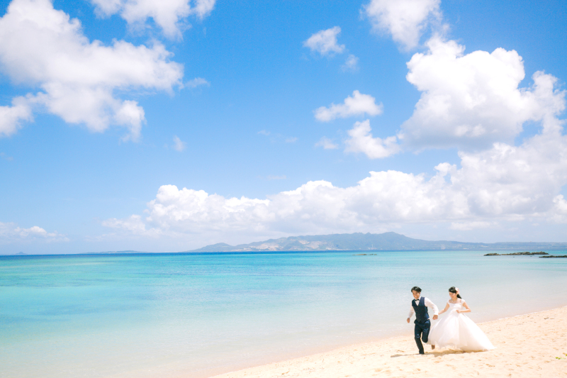 ドレスのまま海にダイブ!「トラッシュザドレス」プラン 撮影全データ(100カット以上)お渡しします★