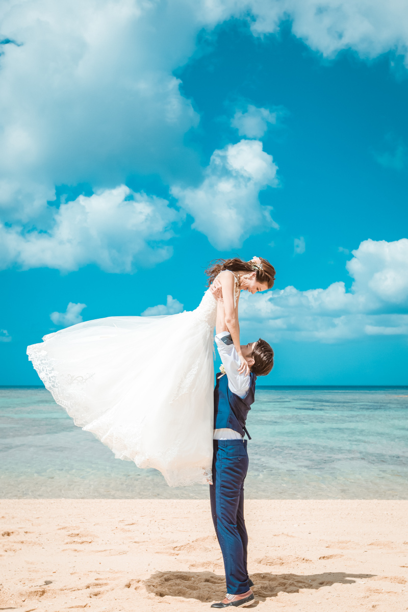 【ビーチセレクト】海のチャペルプランの撮影ビーチを「安富祖ビーチ」に変更します