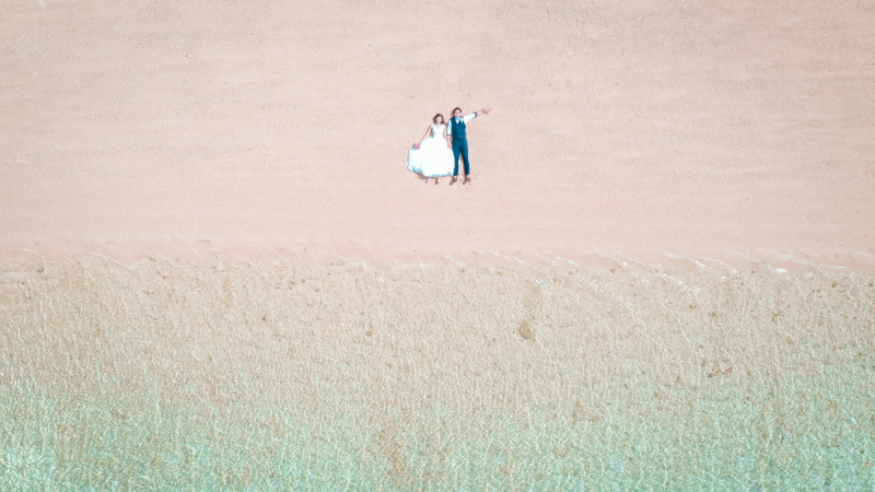 【ビーチセレクト】海のチャペルプランの撮影ビーチを「安富祖ビーチ」に変更します