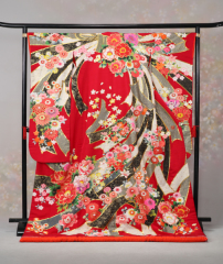 手描き友禅打掛Ａ1004-3