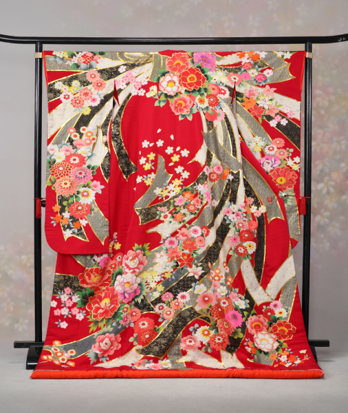 手描き友禅打掛Ａ1004-3